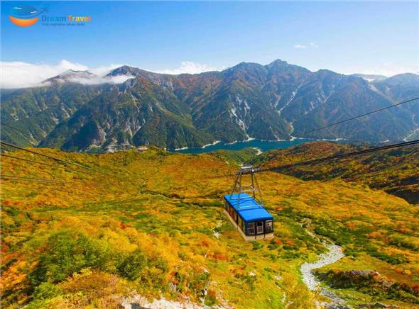 Tour Nhật Bản Tateyama Kurobe Alpine Route Mùa Thu 2024